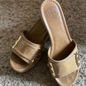 Tory Burch platform slides